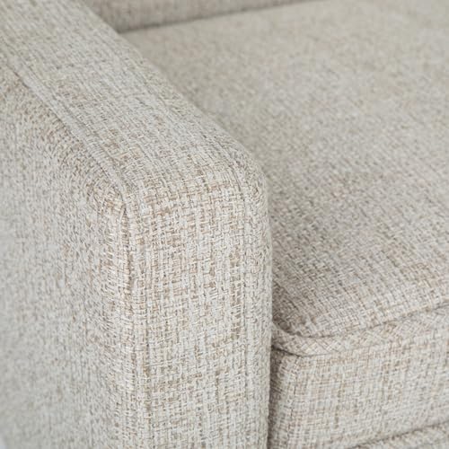SIMPLIHOME Parris 50" Wide Upholstered Bench in Platinum