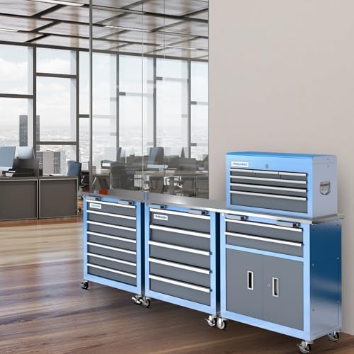 LARBANKE 20 Drawer Tool Chest-Include 5 Drawer&7 Drawer&8 Drawer Tool...