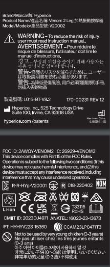 Hyperice Venom 2