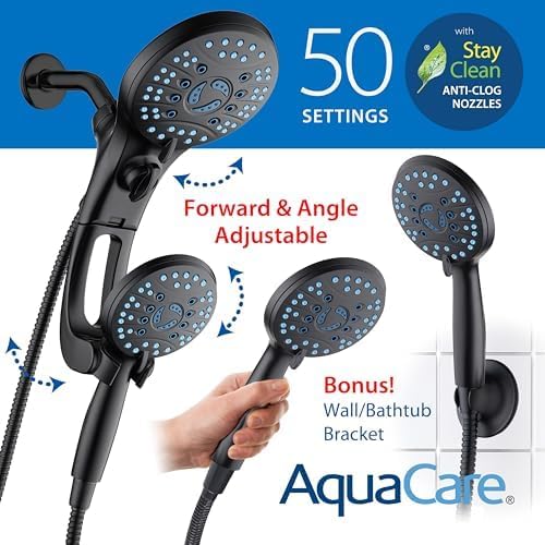 Hotel Spa AquaCare for California As-Seen-On-TV High Pressure Handheld Rain