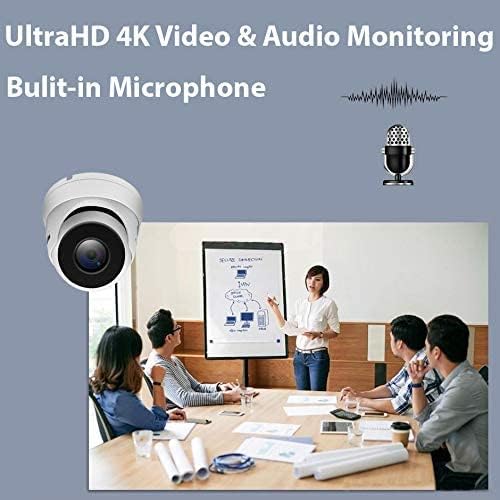 GW Security 32 Channel Security Camera System, 6K NVR & 8MP AI PoE Cameras
