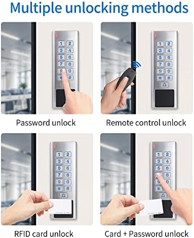 Access Control Keypad Reader Smart Keypad Lock IP65 Waterproof Remote Access ...