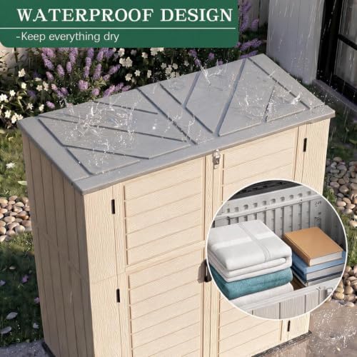 Outdoor Storage Shed for Patio
