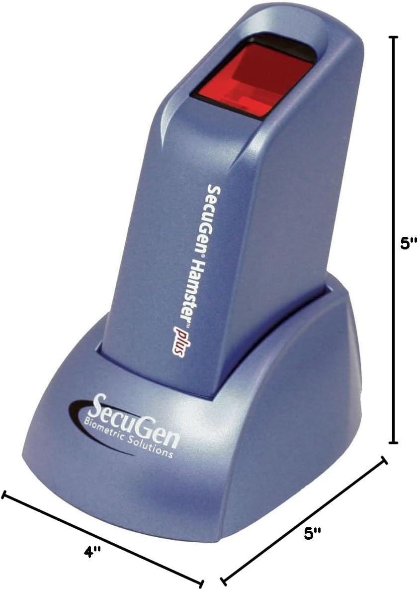 SecuGen Hamster Plus - Fingerprint Scanner (Finger Scanner)-HSDU03P