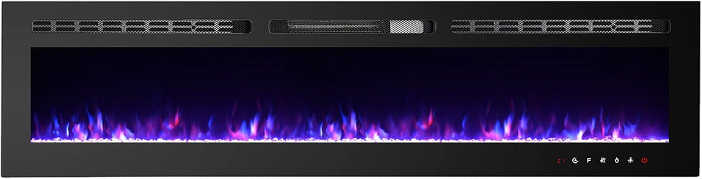 CharaVector 70 inch 750W/1500W Electric Fireplace Inserts