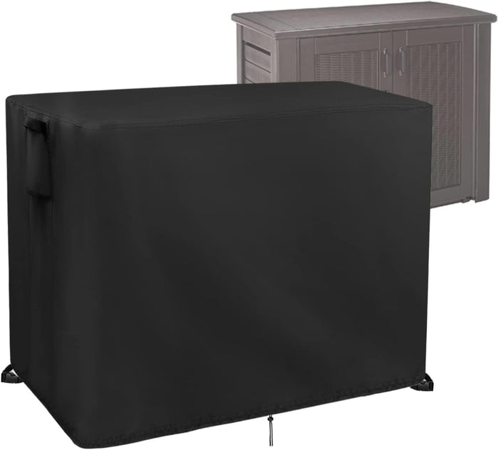 Outdoor Storage Cabinet Cover for Rubber Maid Patio Tool Shed Organization