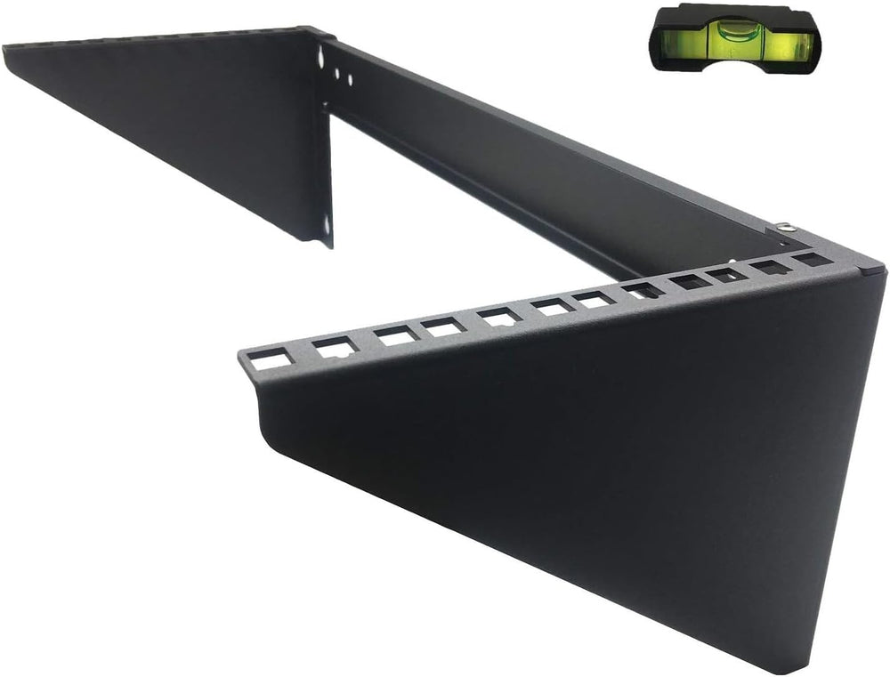 4U19 Inch Vertical Wall Mount Patch Panel Bracket Heavy Duty