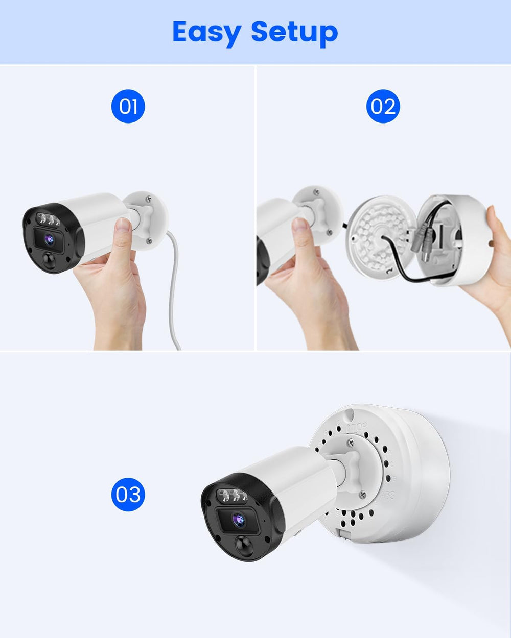 ABS Universal Security Camera Junction Box