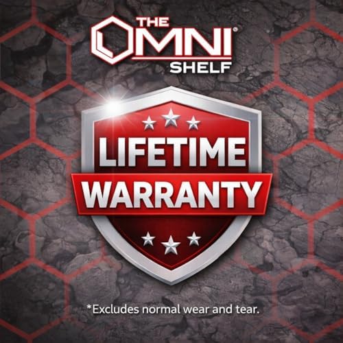 The OmniShelf Portable Workstation, Magnetic Toolbox, Laptop Stand w/ 50 lb C...