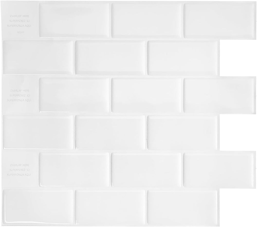 SMART TILES Peel and Stick Backsplash