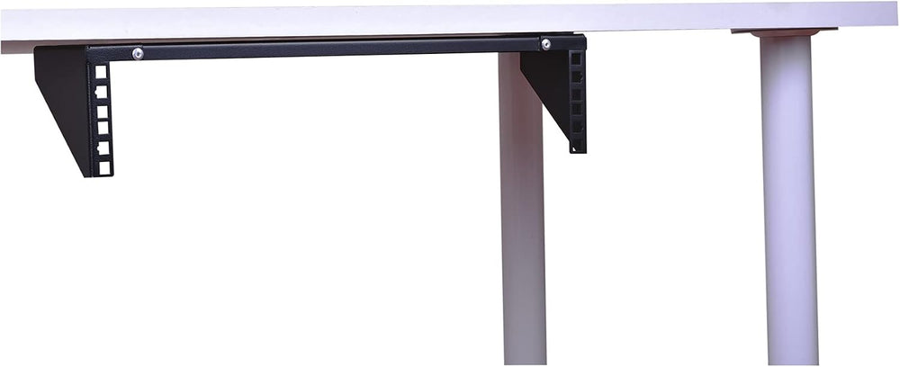 RackPath 2U Vertical Wall Mount Rack - Heavy Duty 125lbs Capacity Vertical Mo...