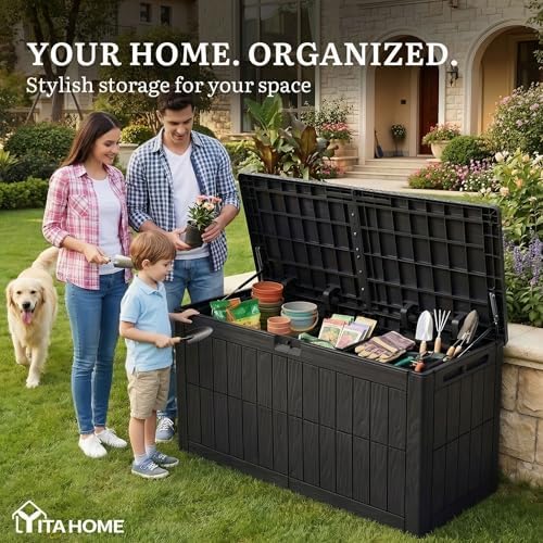 YITAHOME 110 Gallon Outdoor Deck Box
