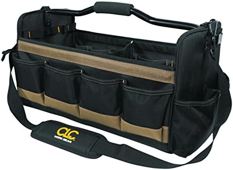 Custom Leathercraft WORK GEAR 1579 20 Inch, Open Top, Soft Sided Tool Box, 27...