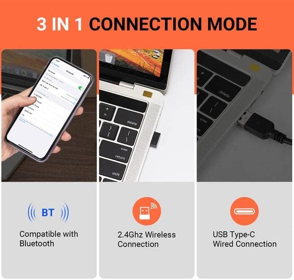 Tera Pro Industrial Wireless Barcode Scanner 2D QR 1D Bar Code Reader 2.4G