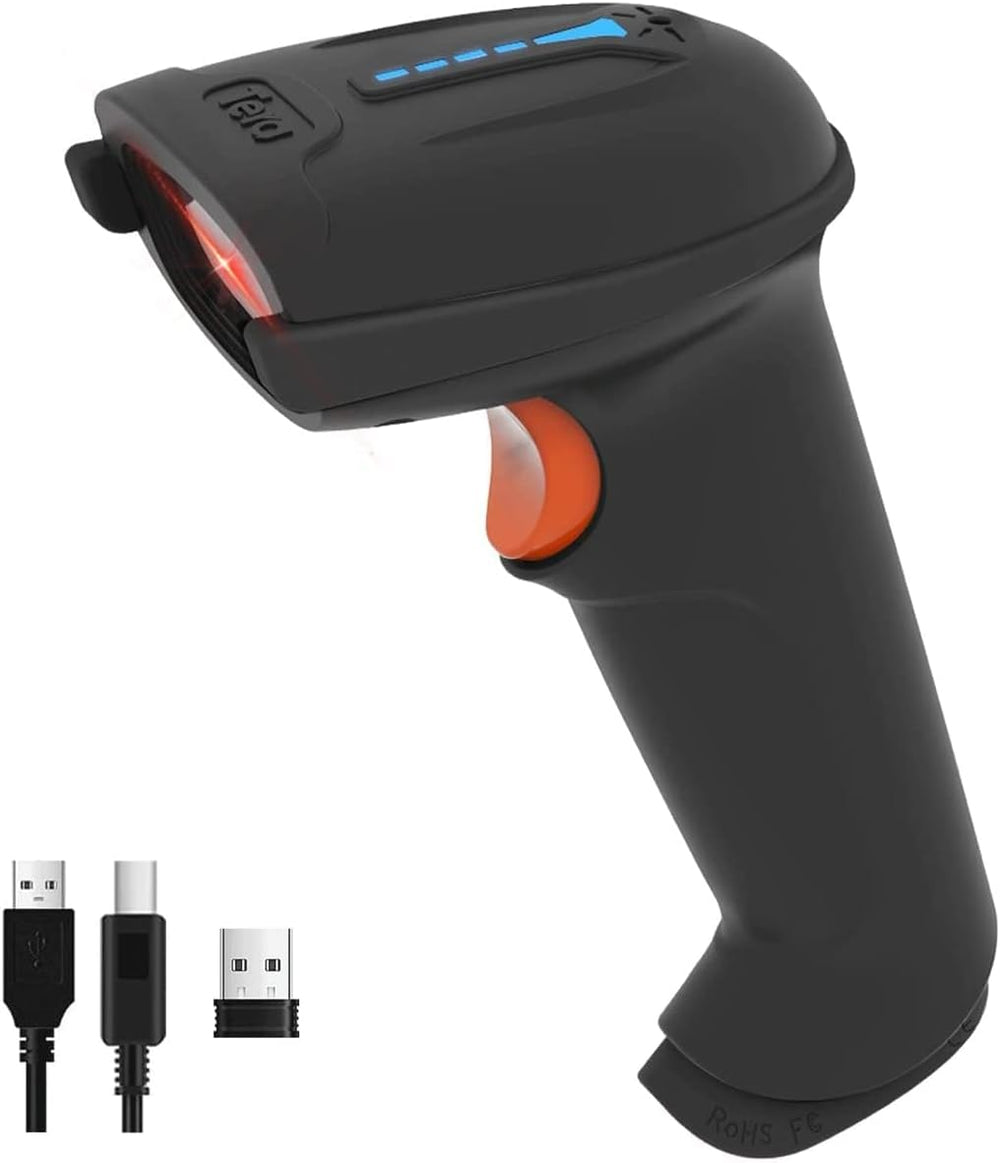 Tera Pro 1D Wireless Barcode Scanner 3 in 1 Bluetooth & 2.4G Wireless &am...