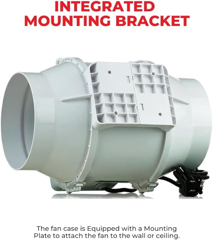 VENTS-US TT 200-8 inch Inline Fan