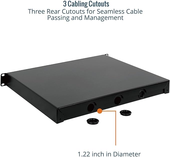 Tecmojo 1U Rack Drawer, Rack Mount Drawer