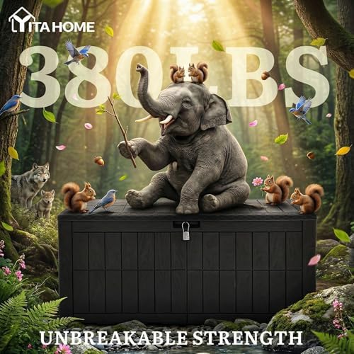 YITAHOME 110 Gallon Outdoor Deck Box