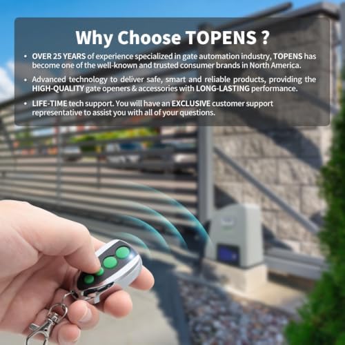 TOPENS M12 Remote Control Transmitter