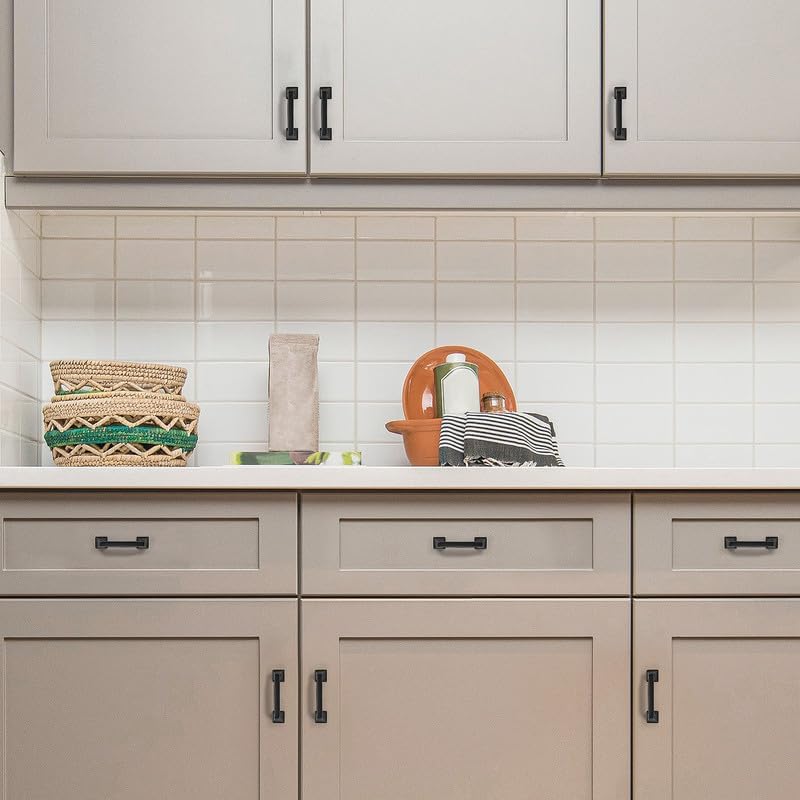 Ravinte Cabinet Pulls 3 Inch Matte Black Kitchen Cabinet Handles 30 Pack | Dr...