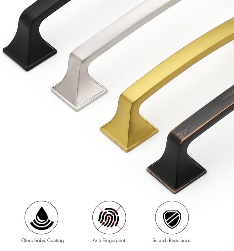 Ravinte Cabinet Pulls 3 Inch Matte Black Kitchen Cabinet Handles 30 Pack | Dr...