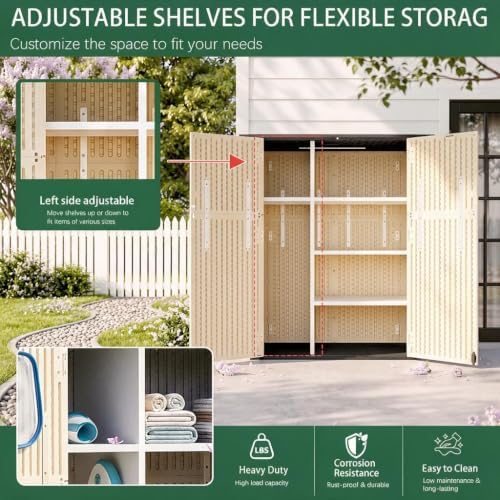 Outdoor Storage Shed for Patio