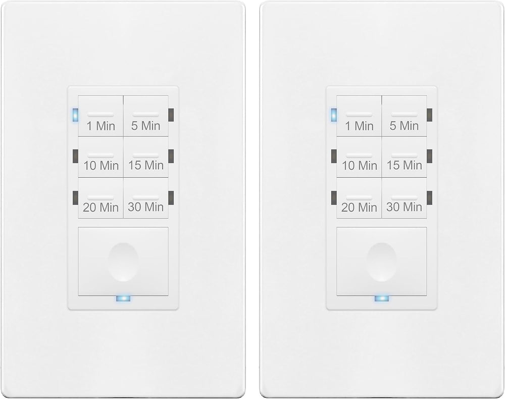 ENERLITES Countdown Timer Switch (2 Pack)