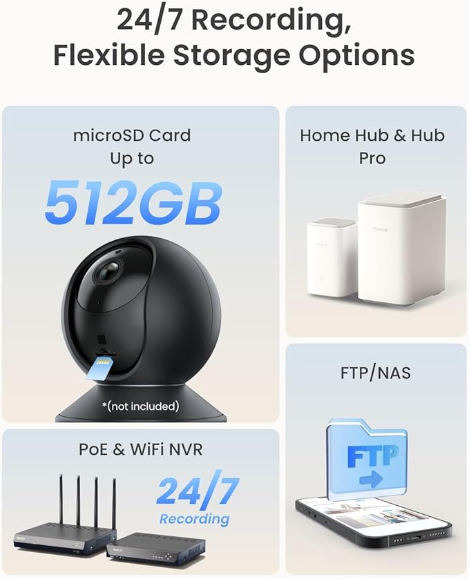 REOLINK E1 Pro 3K PT Wi-Fi Indoor Camera