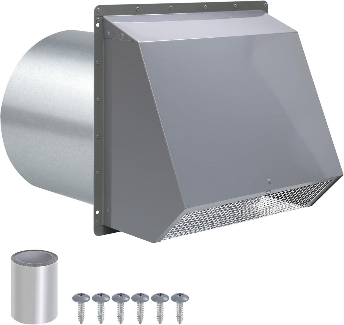 10 Inch Hooded Wall Vent Exhaust