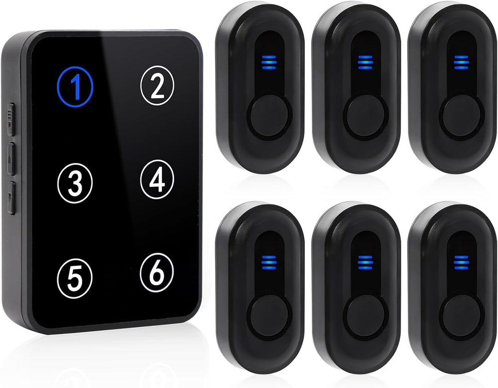 Wireless Caregiver Pager Call Button Nurse Call System 500Ft Range