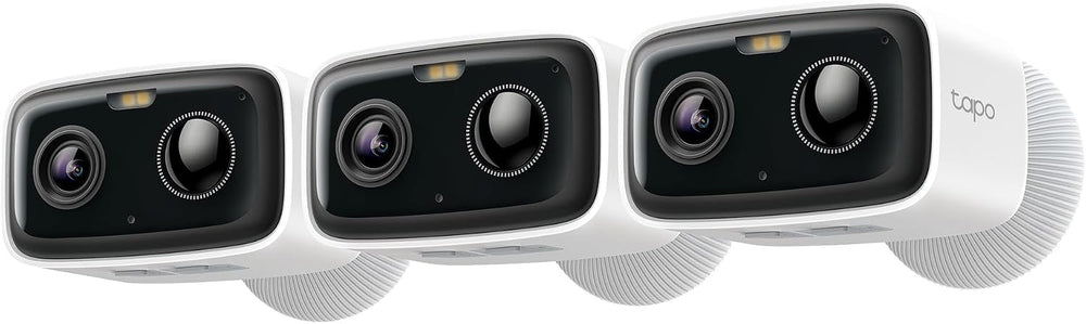 Tapo 1080p Outdoor Wireless Security Camera, Battery Powered, C400(3-Pack)