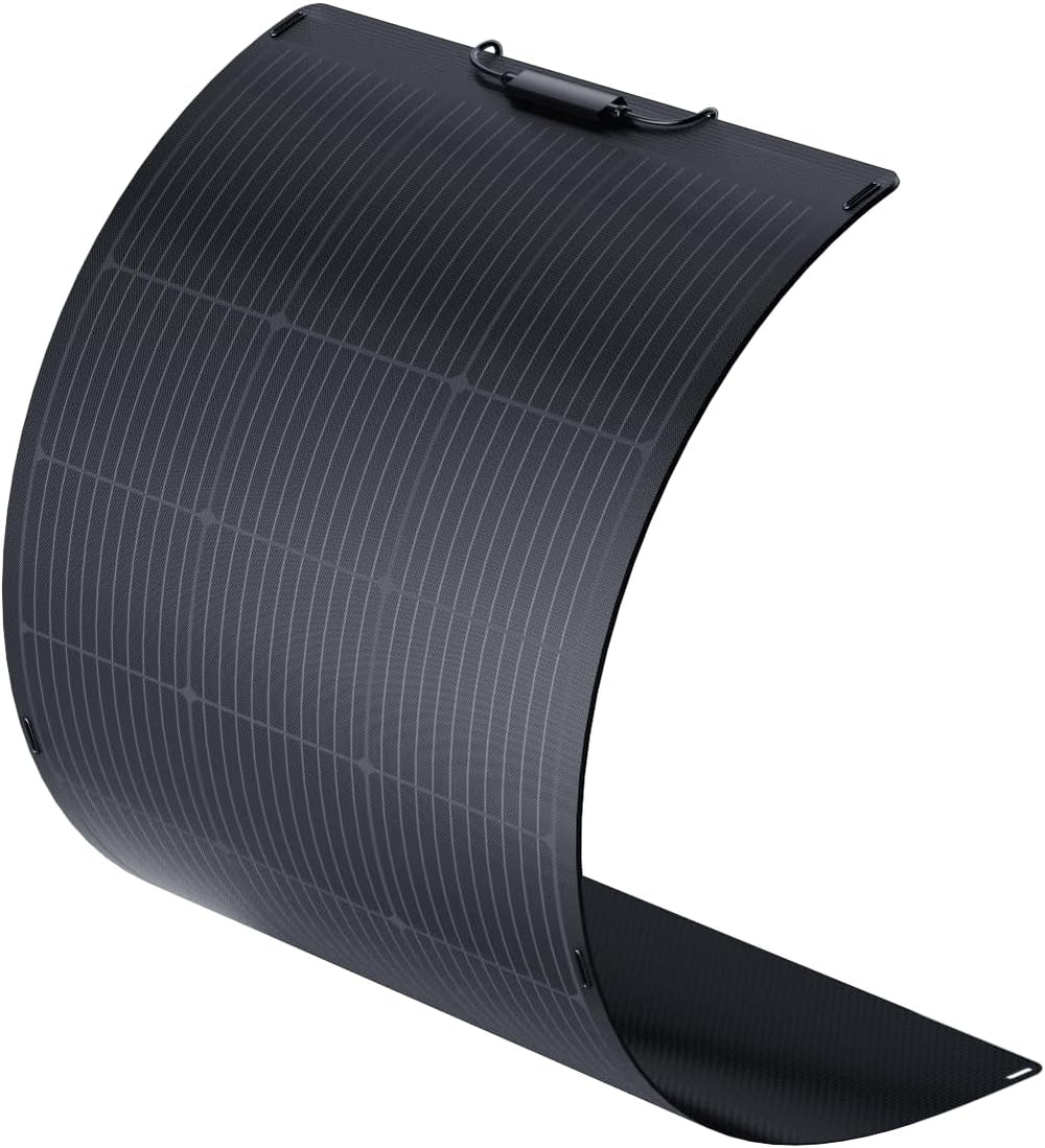 ALLPOWERS SF100 100W Flexible Solar Panel, Ultra-Thin 3mm Bendable