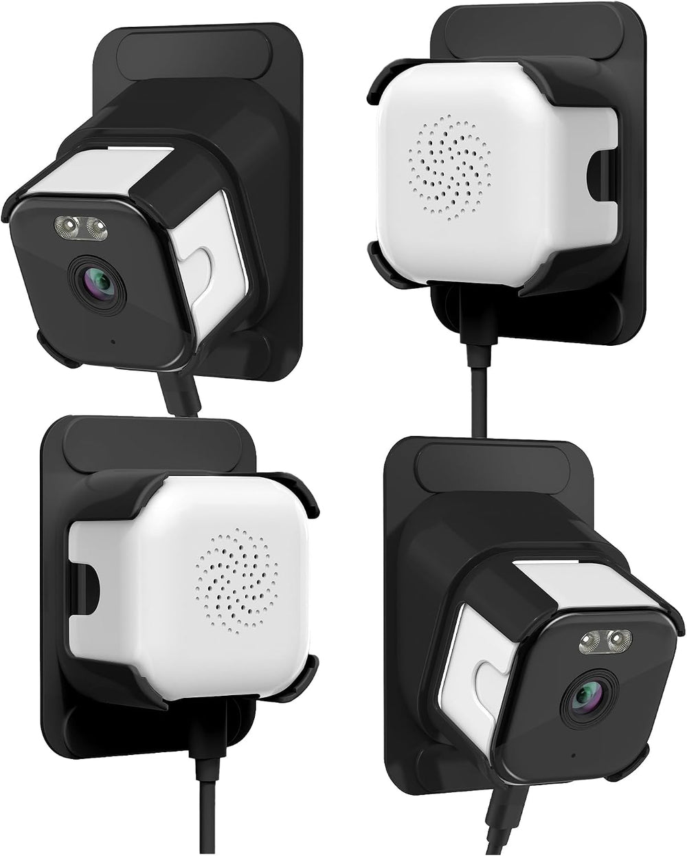 EVERSECU 2K Window Camera with Adhesive Mount, Starlight Color Night Vision (...