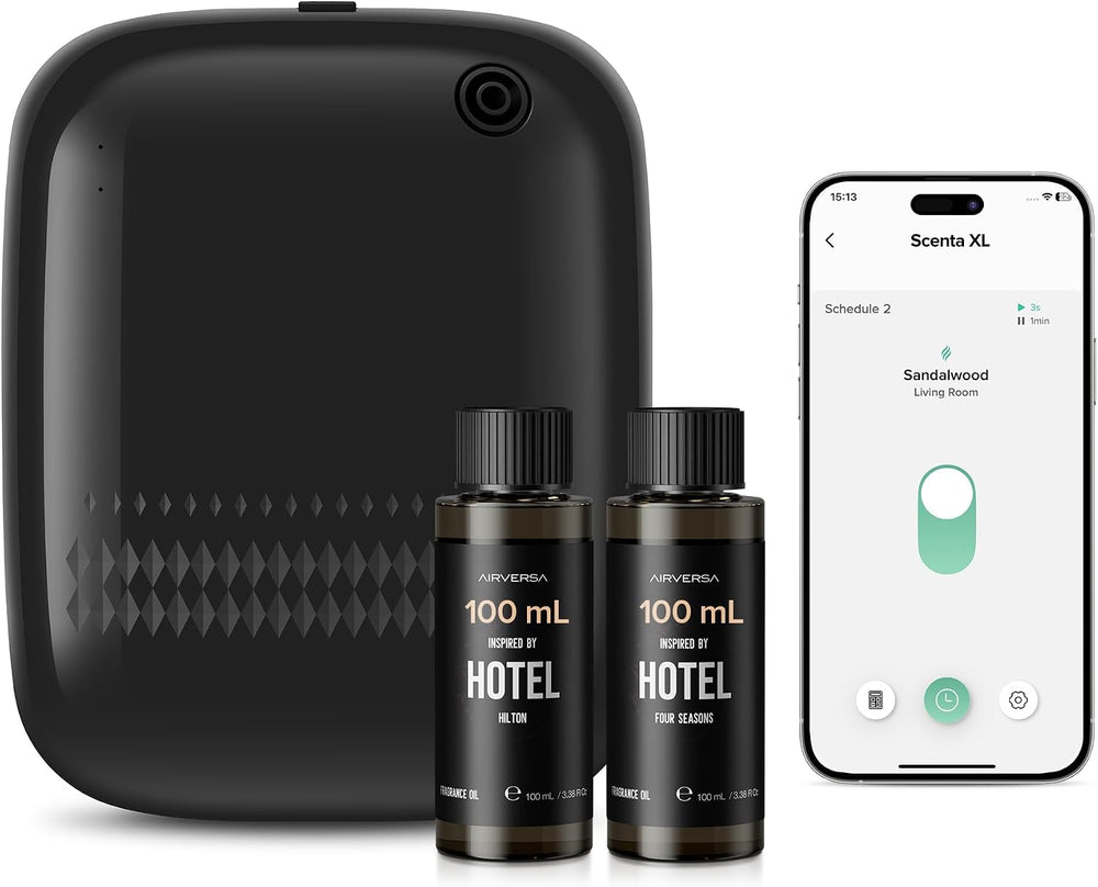 Smart Waterless Essential Oil Diffuser Hotel Scent Starter Kit