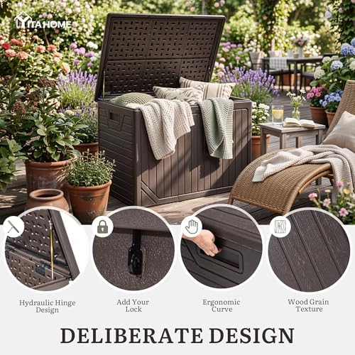 YITAHOME 230 Gallon Extra Large Outdoor Storage Box
