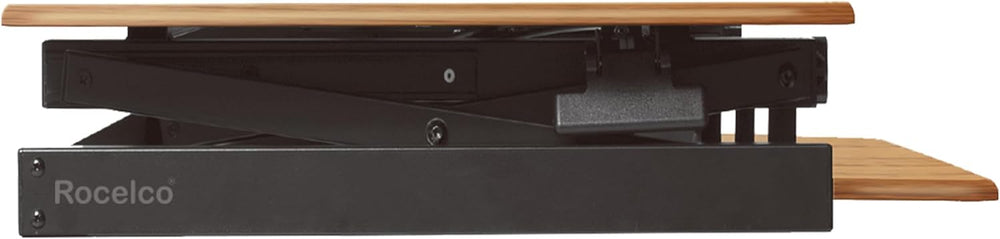 Rocelco 46" Large Height Adjustable Standing Desk Converter