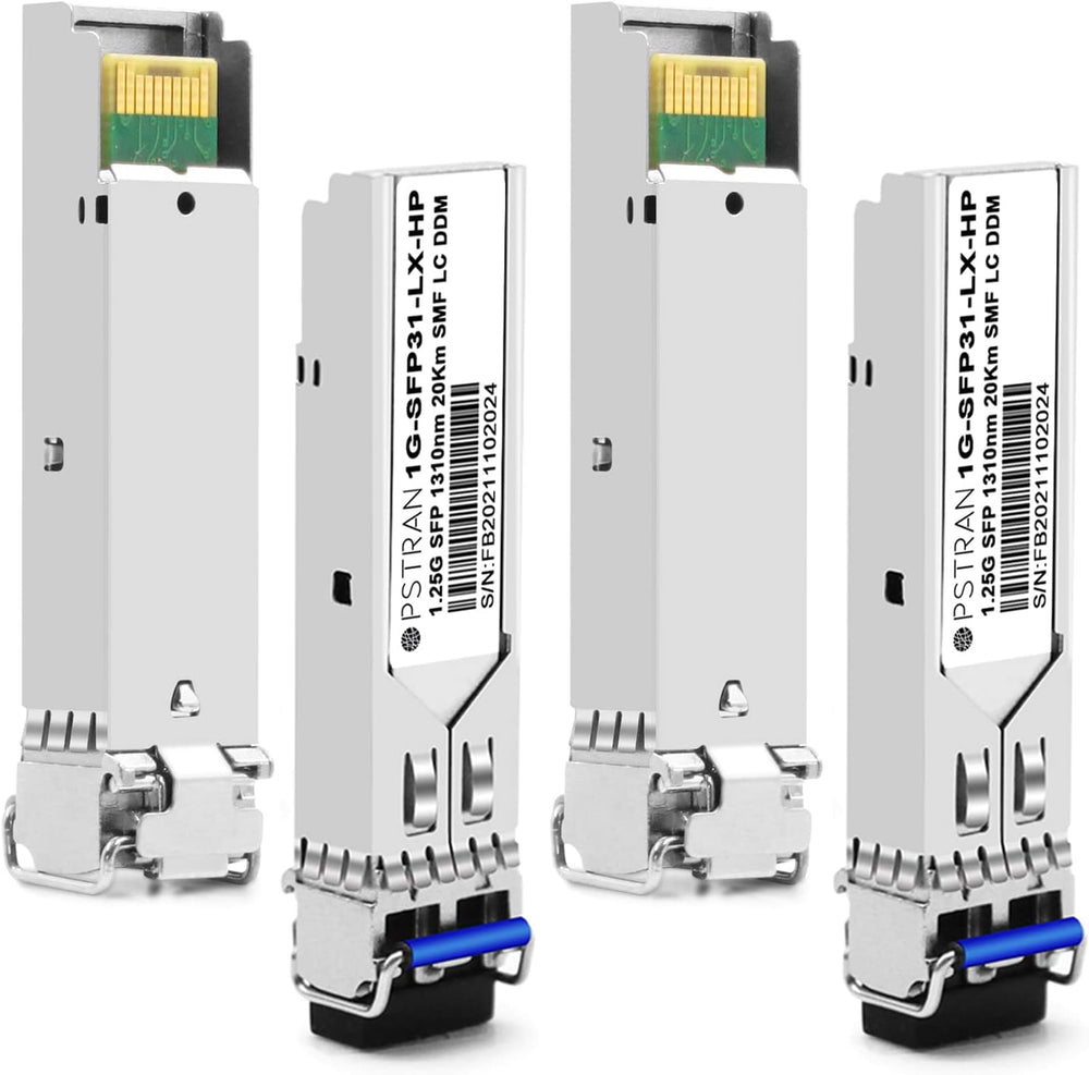 OPSTRAN 1000BASE-LX/LH SFP Optical Transceiver Module Compatible (4 Pack)