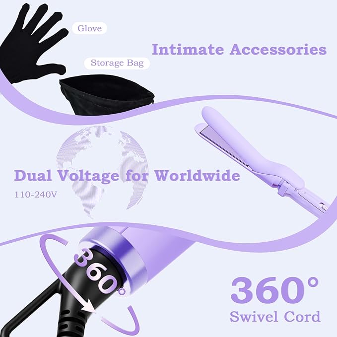 Birthday Gifts for Women, Ufree 5 in 1 Curling Iron