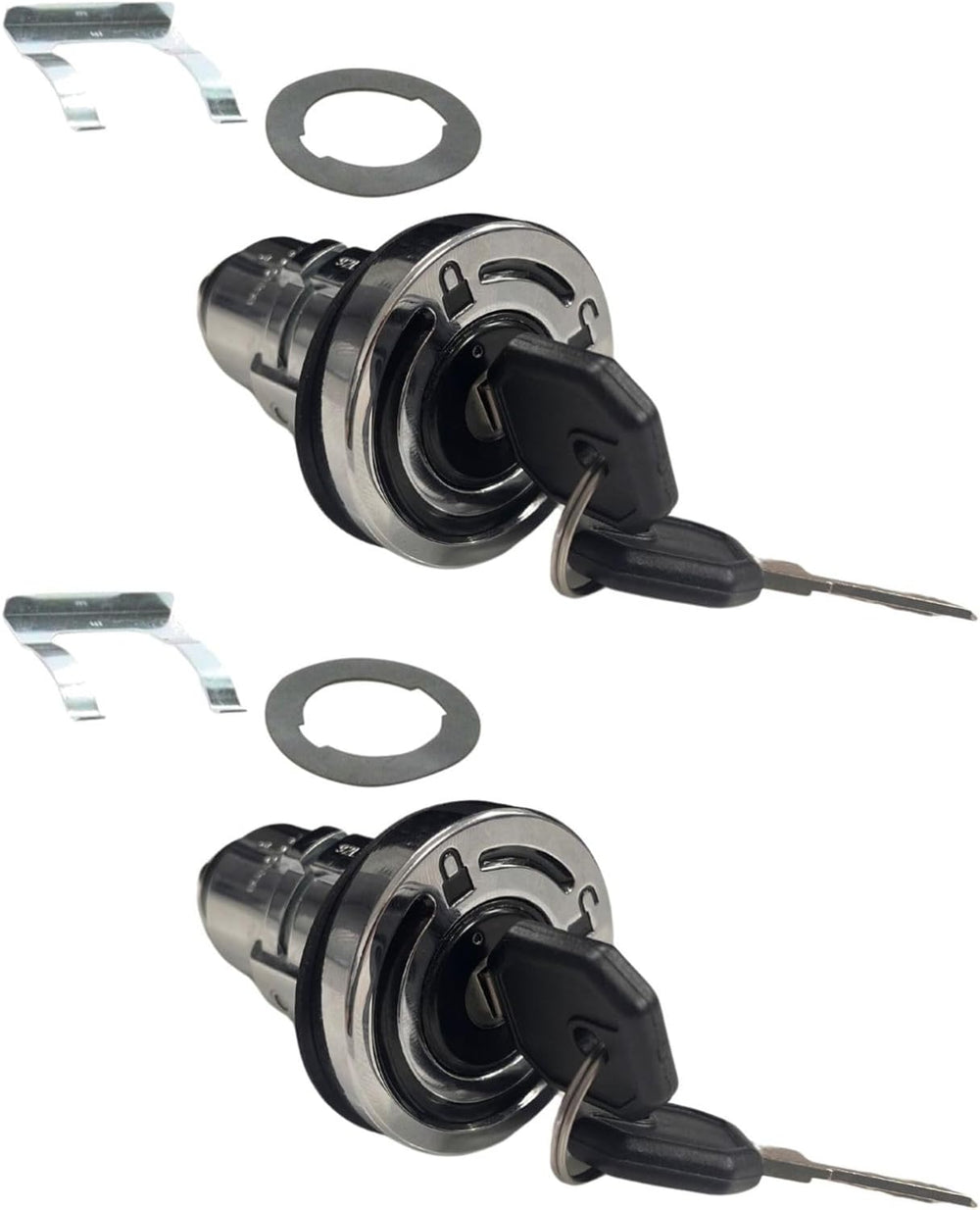 Weather Guard 7748-2PK Locks - Truck Tool Box Replacement Push Button Locks -...
