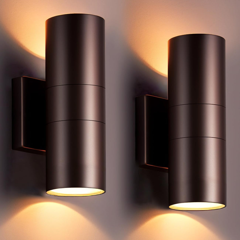 wowlite Modern Outdoor Wall Light (2 Pack)