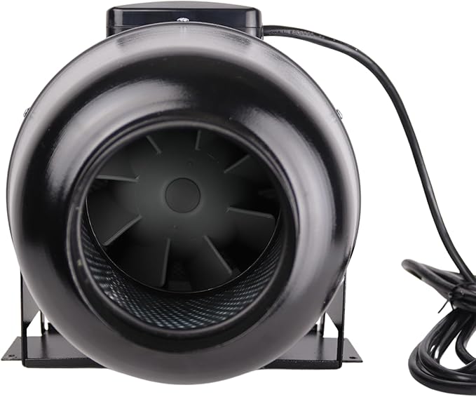 VENTS-US TT Silent M 125-5" Inline Duct Fan Includes Two-Speed Switch