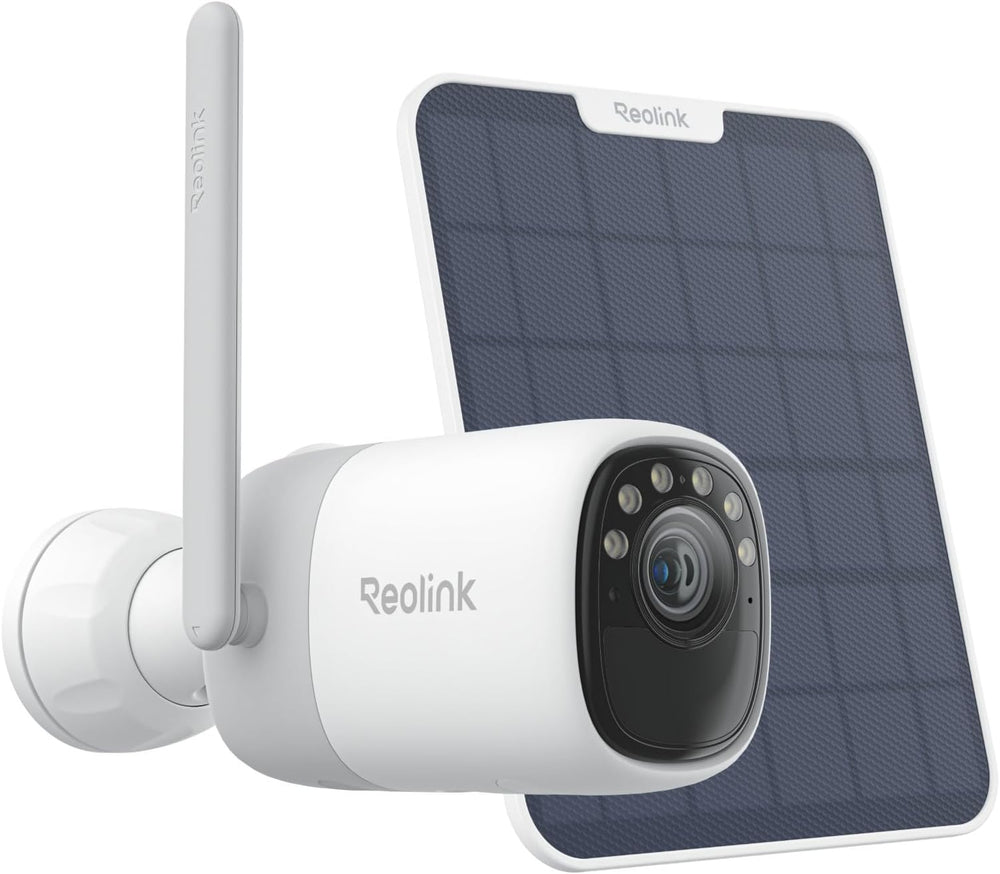 REOLINK Altas 2K Solar Security Cameras Wireless Outdoor, 10s Pre-Record
