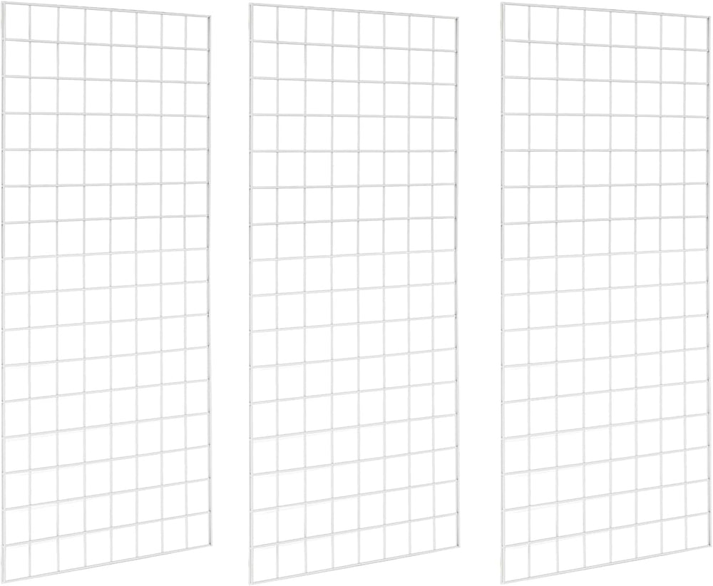 NeeSeeYee Commercial Grade Gridwall Panels – Heavy Duty Grid Panel