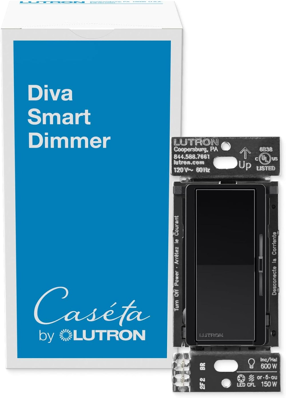 Lutron Diva Smart Dimmer Switch