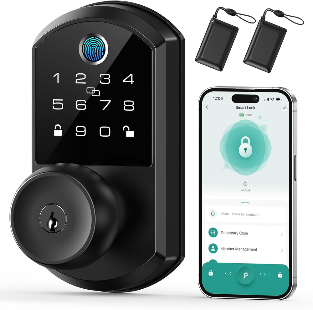 Keyless Entry Door Lock, Smart Lock for Front Door