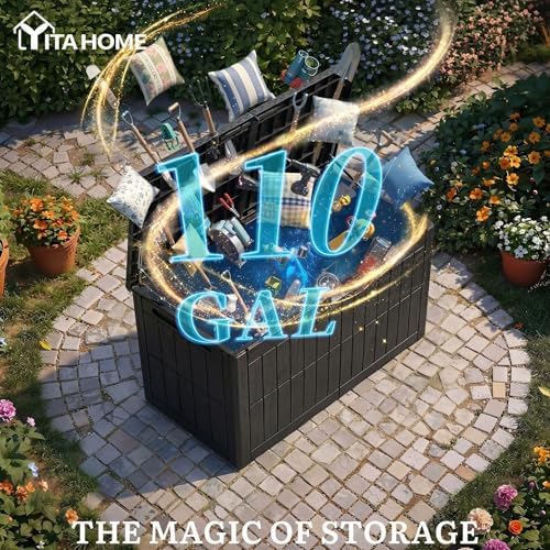 YITAHOME 110 Gallon Outdoor Deck Box