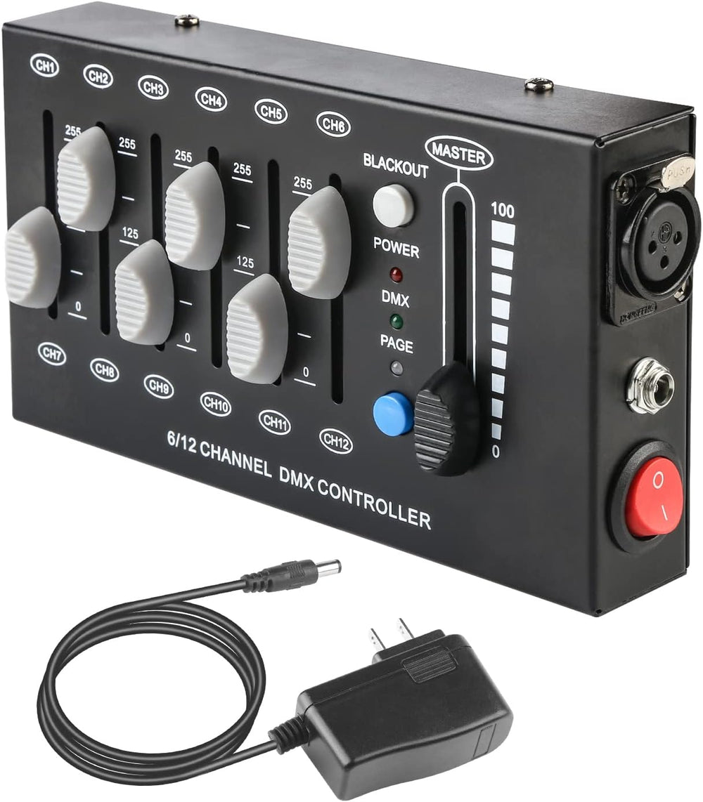 MAD OWL 12 Channel DMX dimming Controller, mini dj Lighting Controller