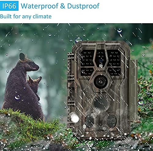 GardePro E5 Non-Cellular Trail Camera, 48MP Photo & 1296P HD Video