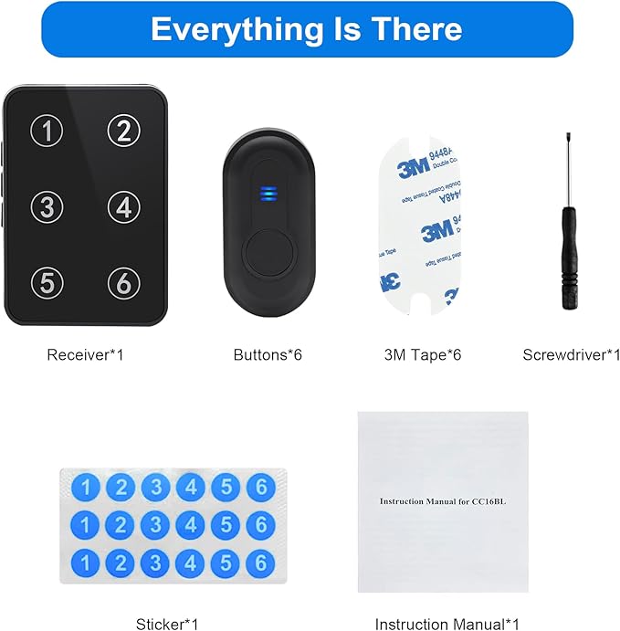 Wireless Caregiver Pager Call Button Nurse Call System 500Ft Range