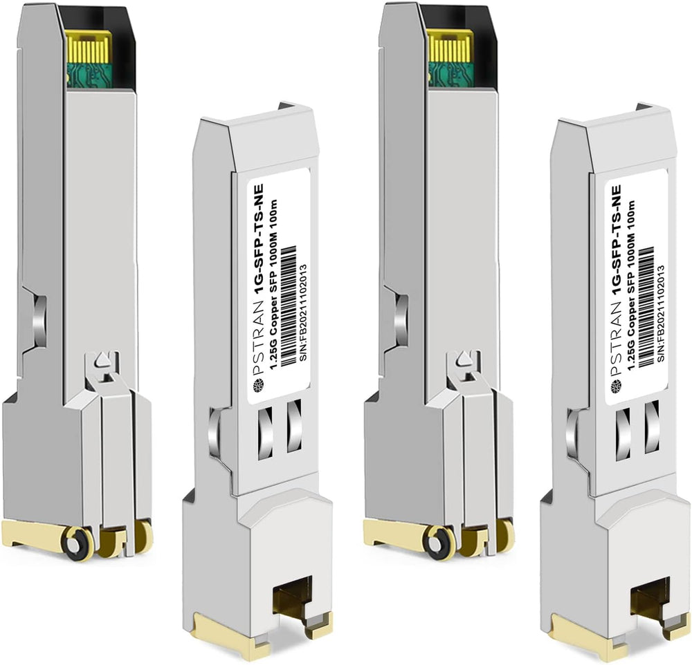 OPSTRAN 1000BASE-T SFP RJ45 Copper Transceiver Module Compatible (4 Pack)